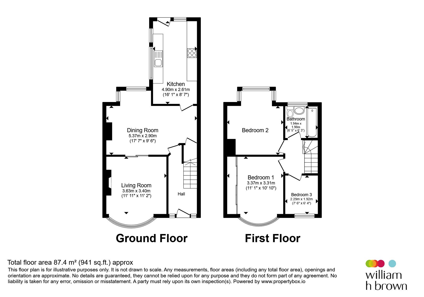 11, Westfield Road, Hull floorplan