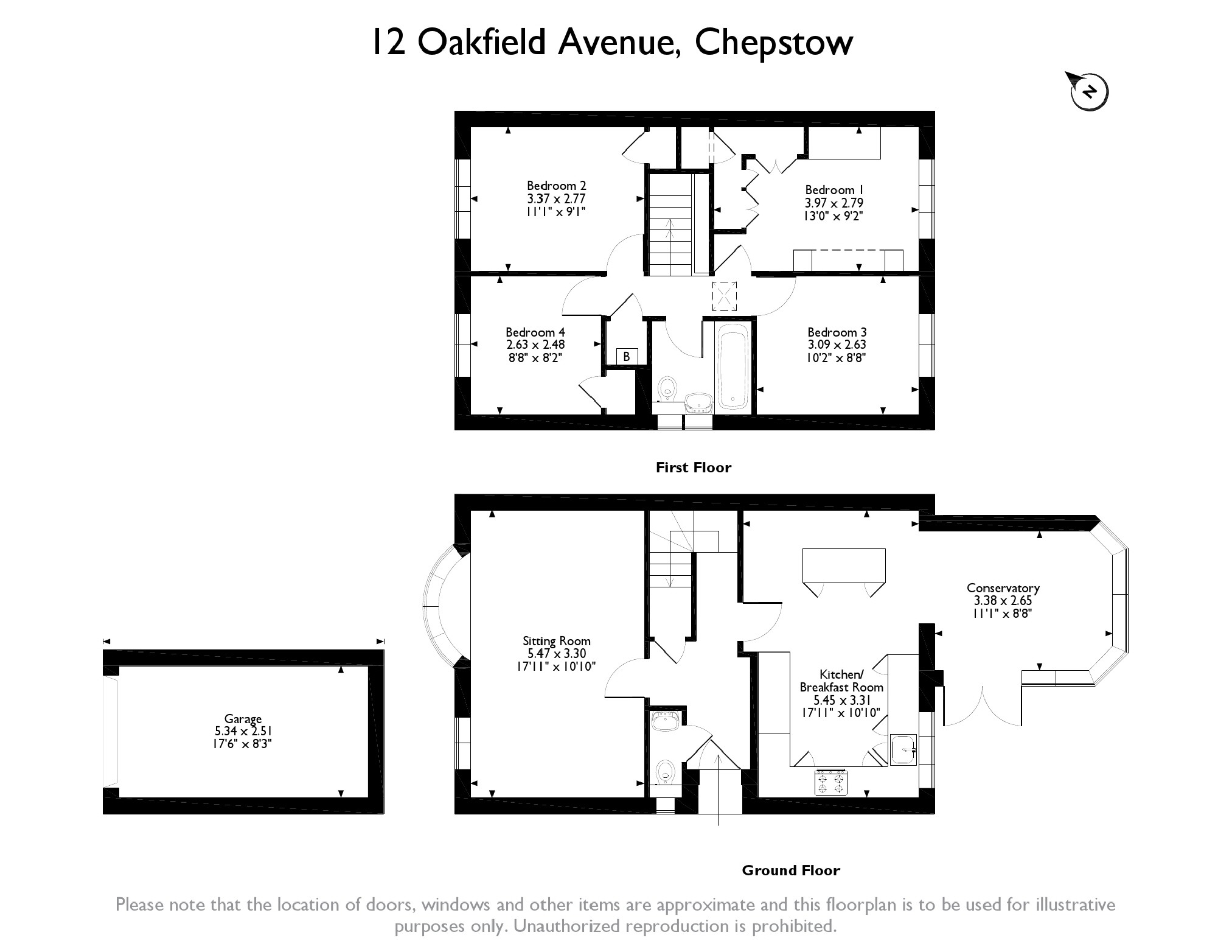 4 Bedrooms Detached house for sale in Oakfield Avenue, Chepstow, Monmouthshire NP16