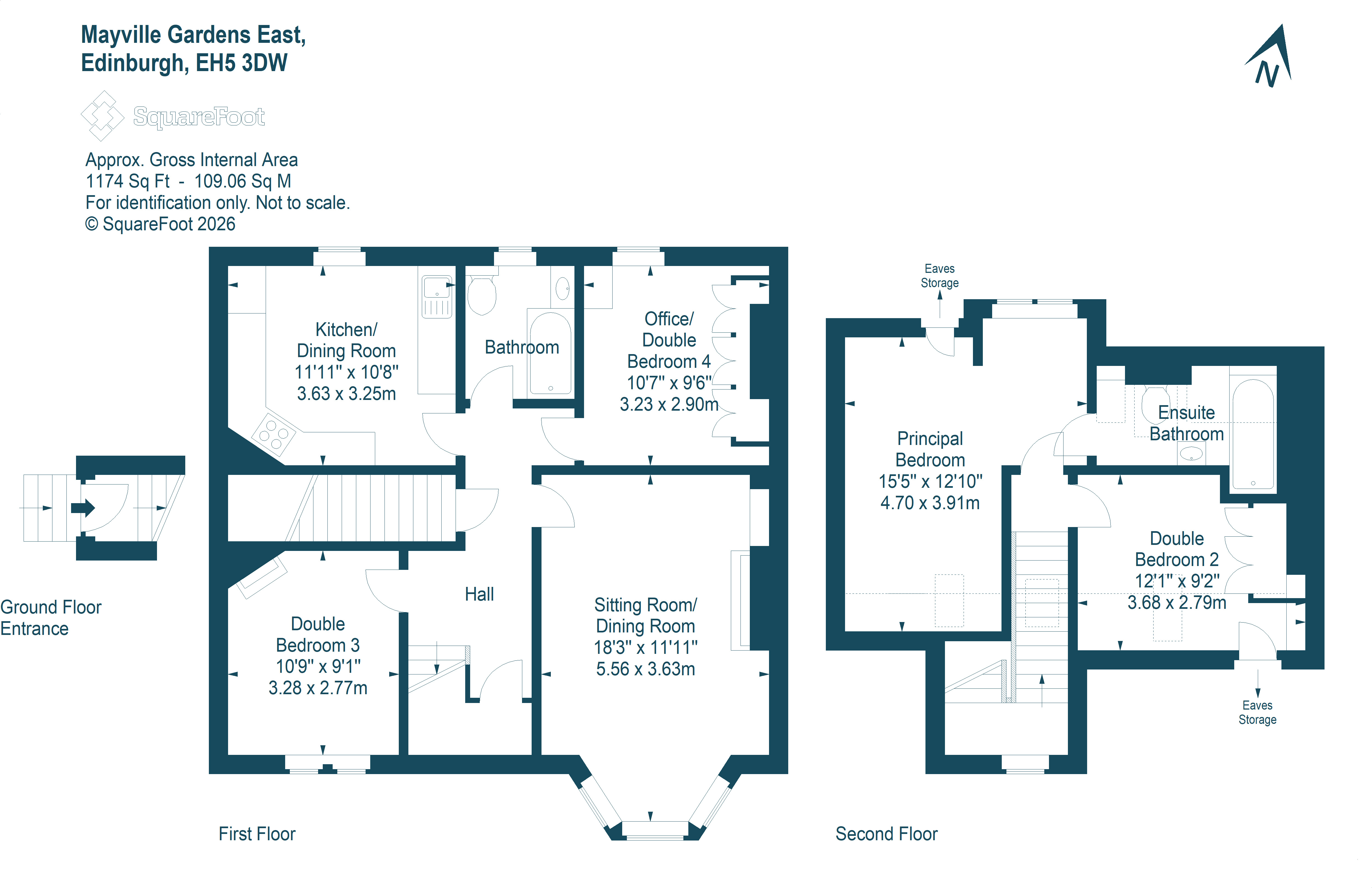 17, Mayville Gardens East, Edinburgh floorplan