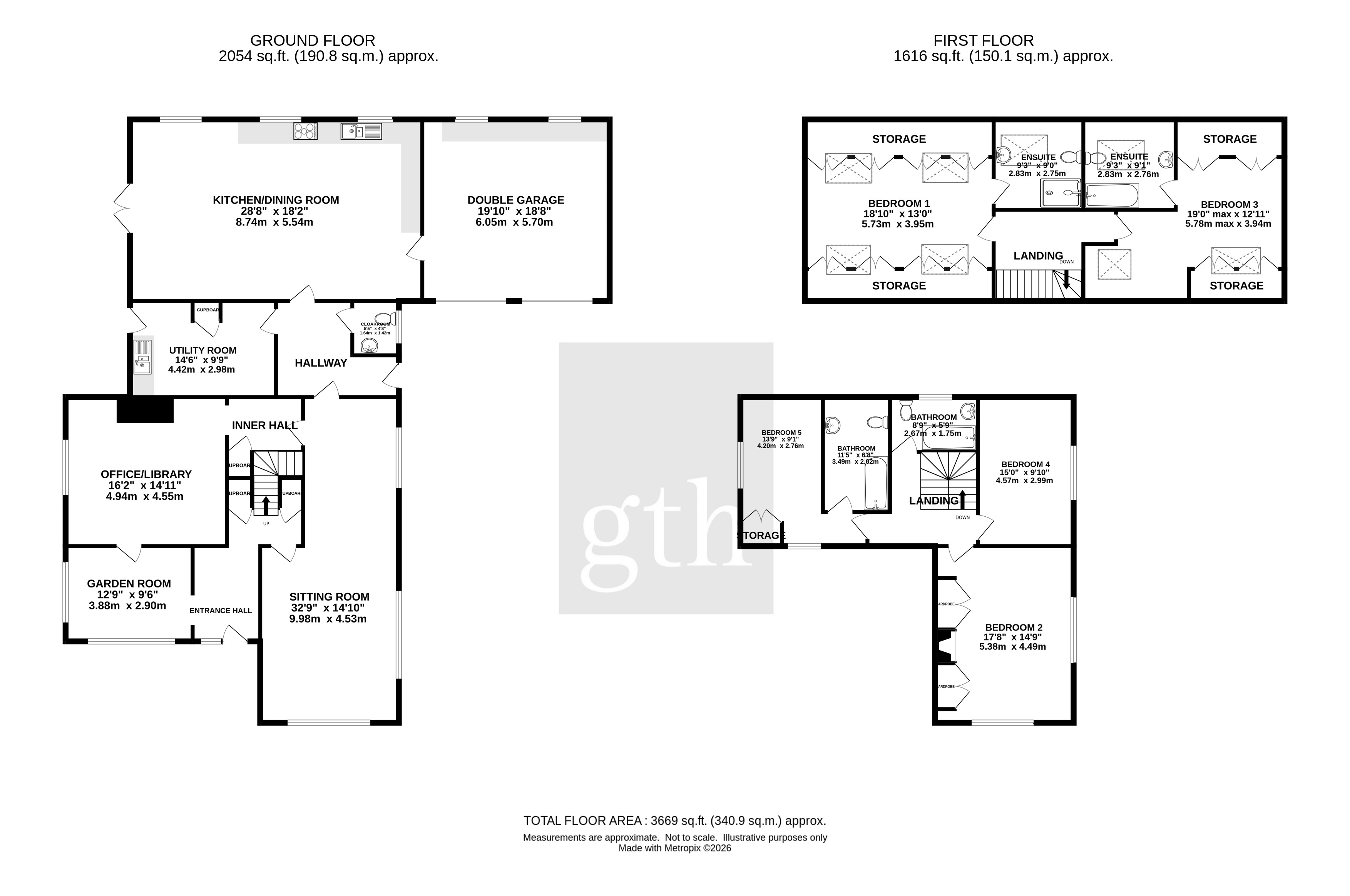 The Last Post,, Nomansland, Devon floorplan