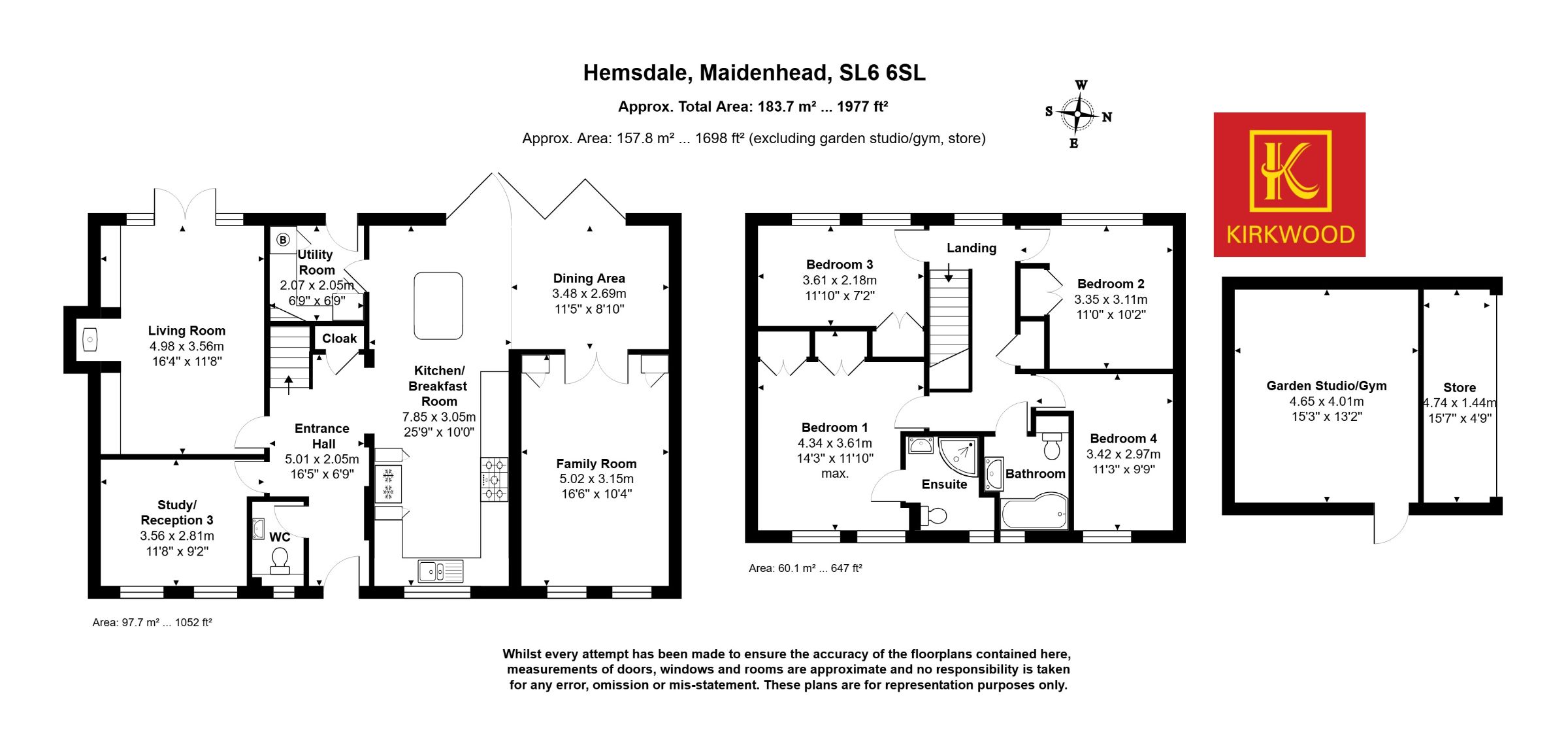 68 Hemsdale, Maidenhead floorplan