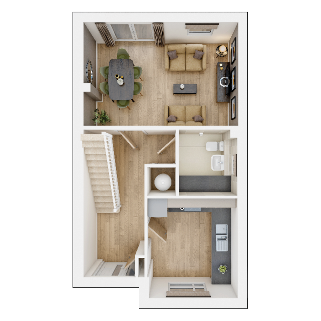 The Trelton - Plot 4, Tower Woods At Benthall Grange, Buildwas Road, Ironbridge floorplan