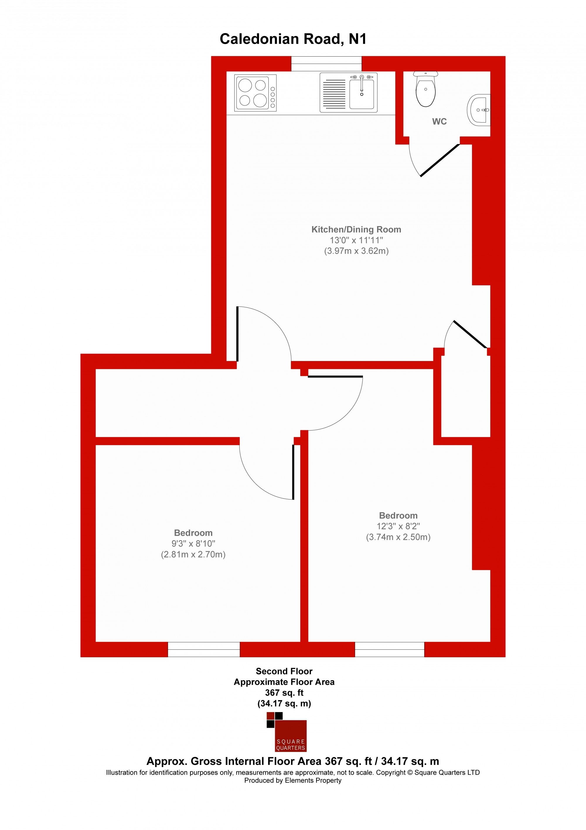 1 Bedrooms Flat for sale in Caledonian Road, London N1