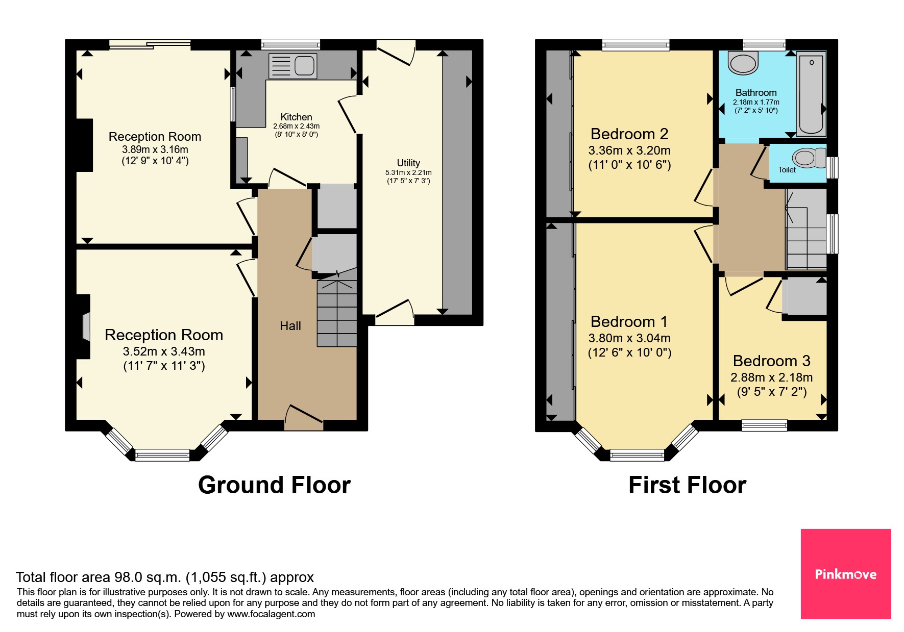 Muirfield Drive, Swansea floorplan