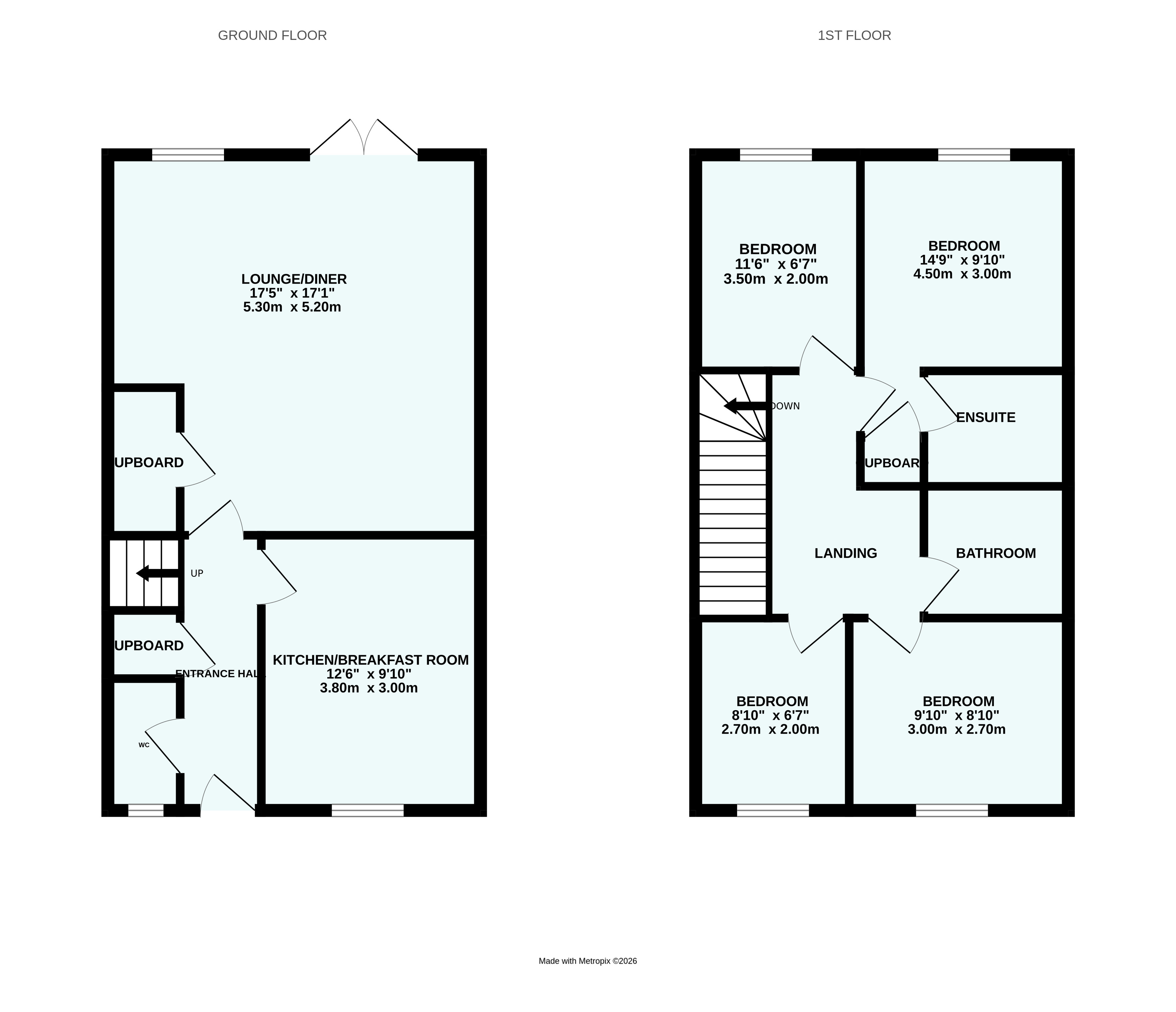 7 Baileys Meadow, Hayle Cornwall, Cornwall floorplan