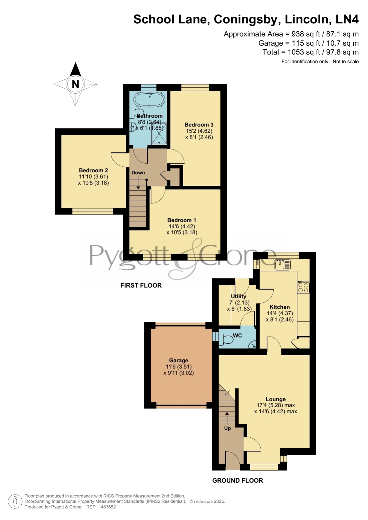 2a, School Lane, Lincolnshire floorplan