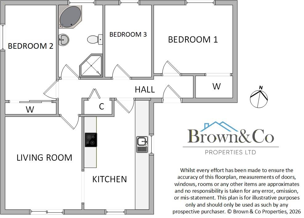 47, Greenburn Road, Fauldhouse floorplan