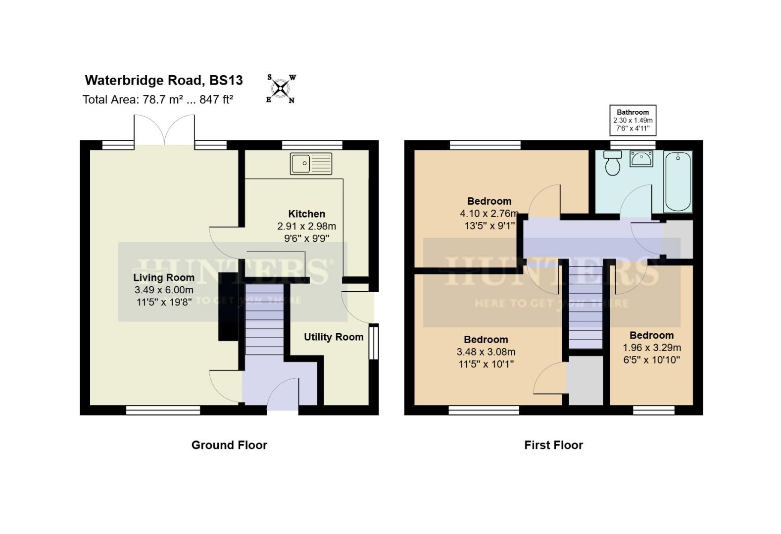 7, Waterbridge Road, Bristol floorplan