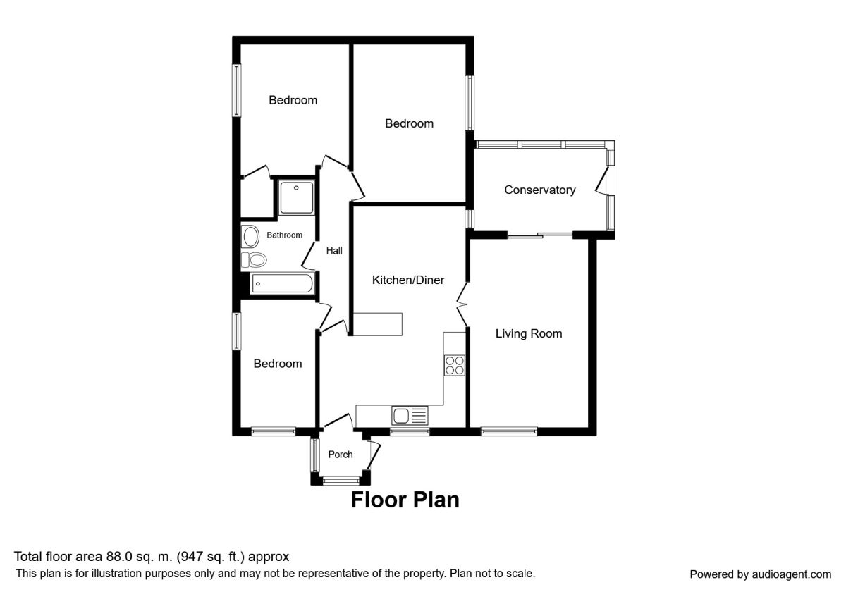 3 Bedrooms Bungalow for sale in Belton Close, Coalville LE67