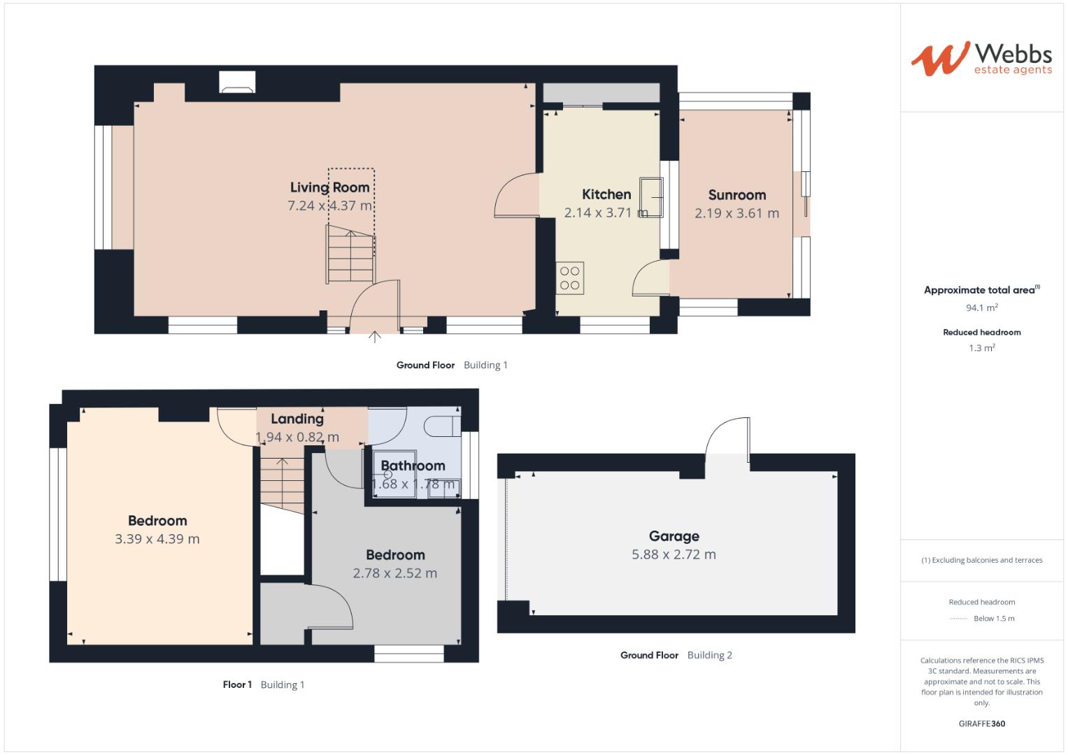 10, Woodside Way, Willenhall floorplan