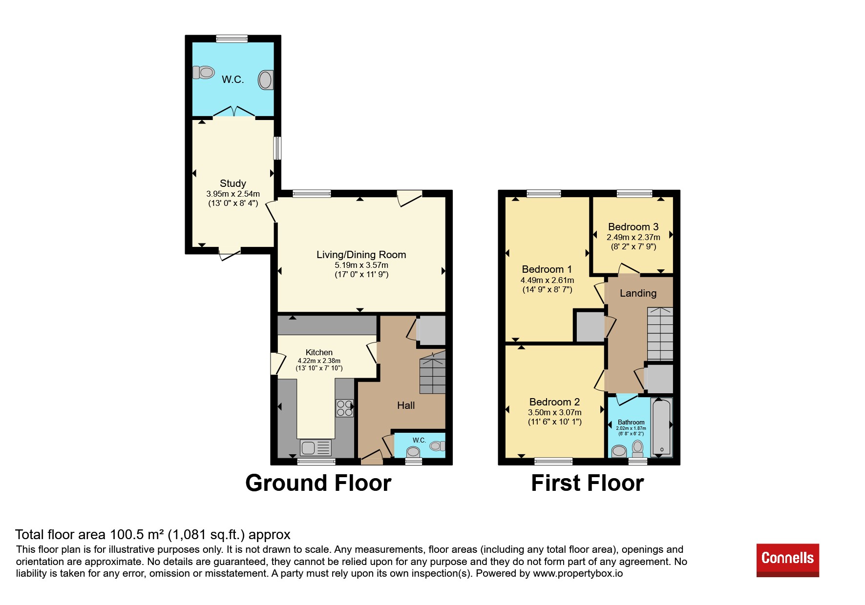 21, Yalbury Lane, Dorchester floorplan