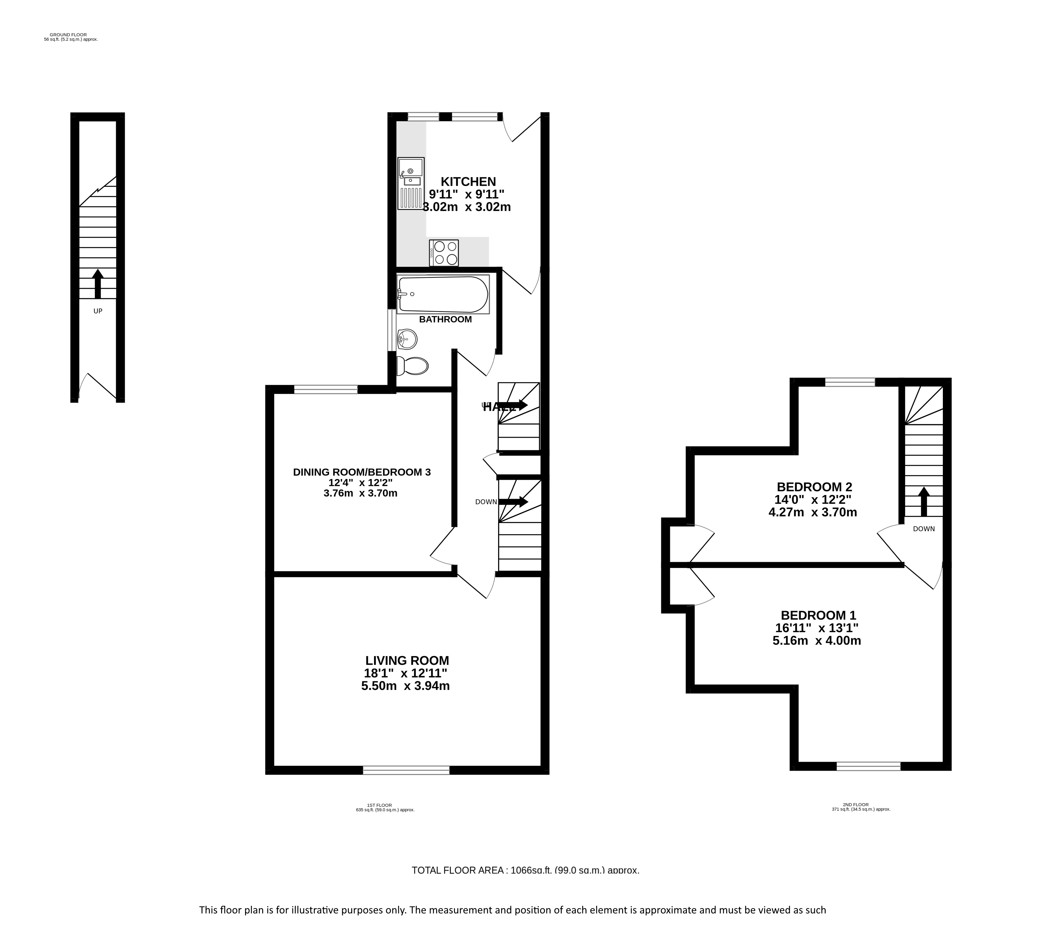 209A, Hatfield Road, St Albans floorplan
