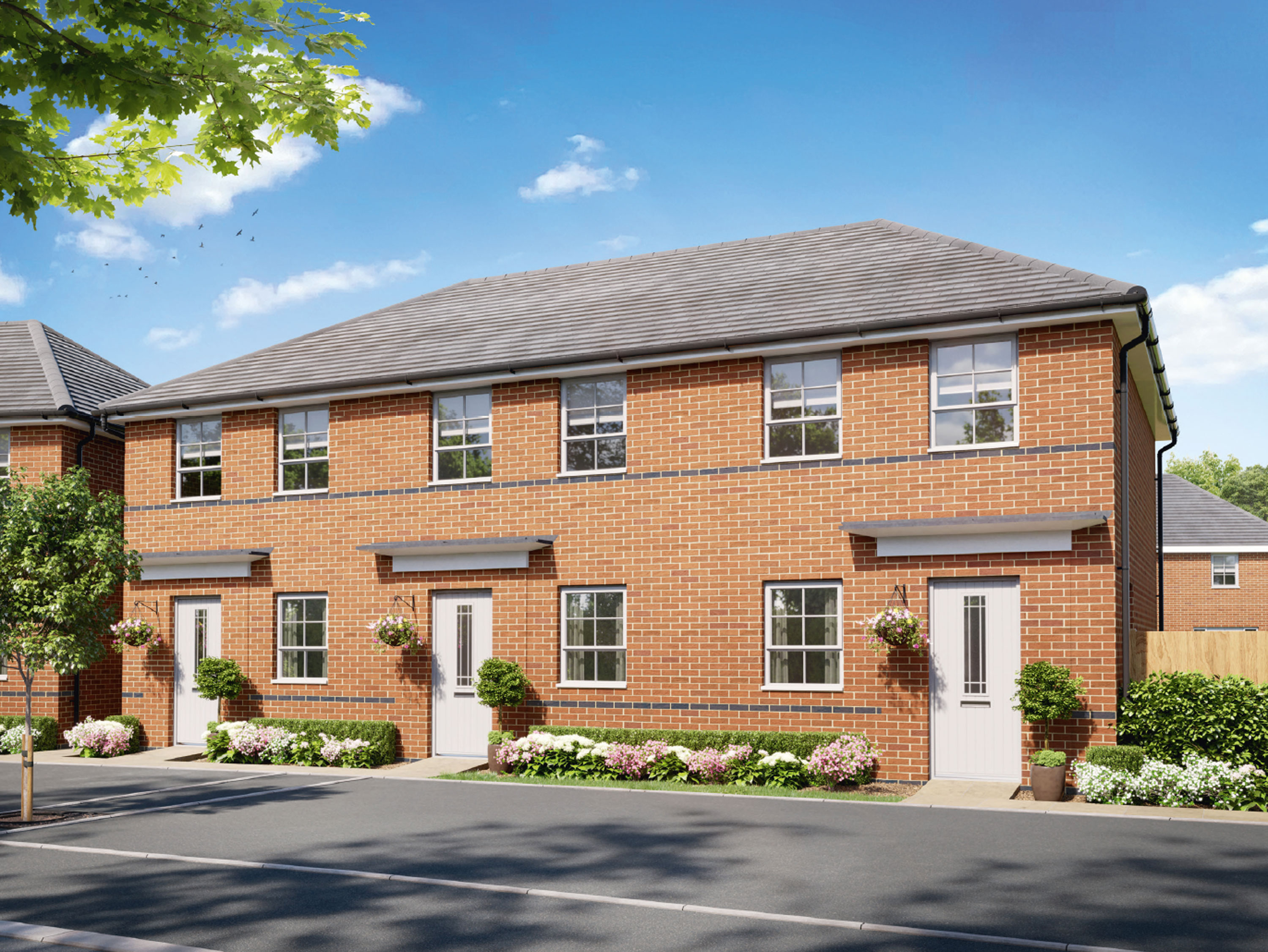 Property 1 of 8. Exterior CGI Of Our 2 Bed Denford Home