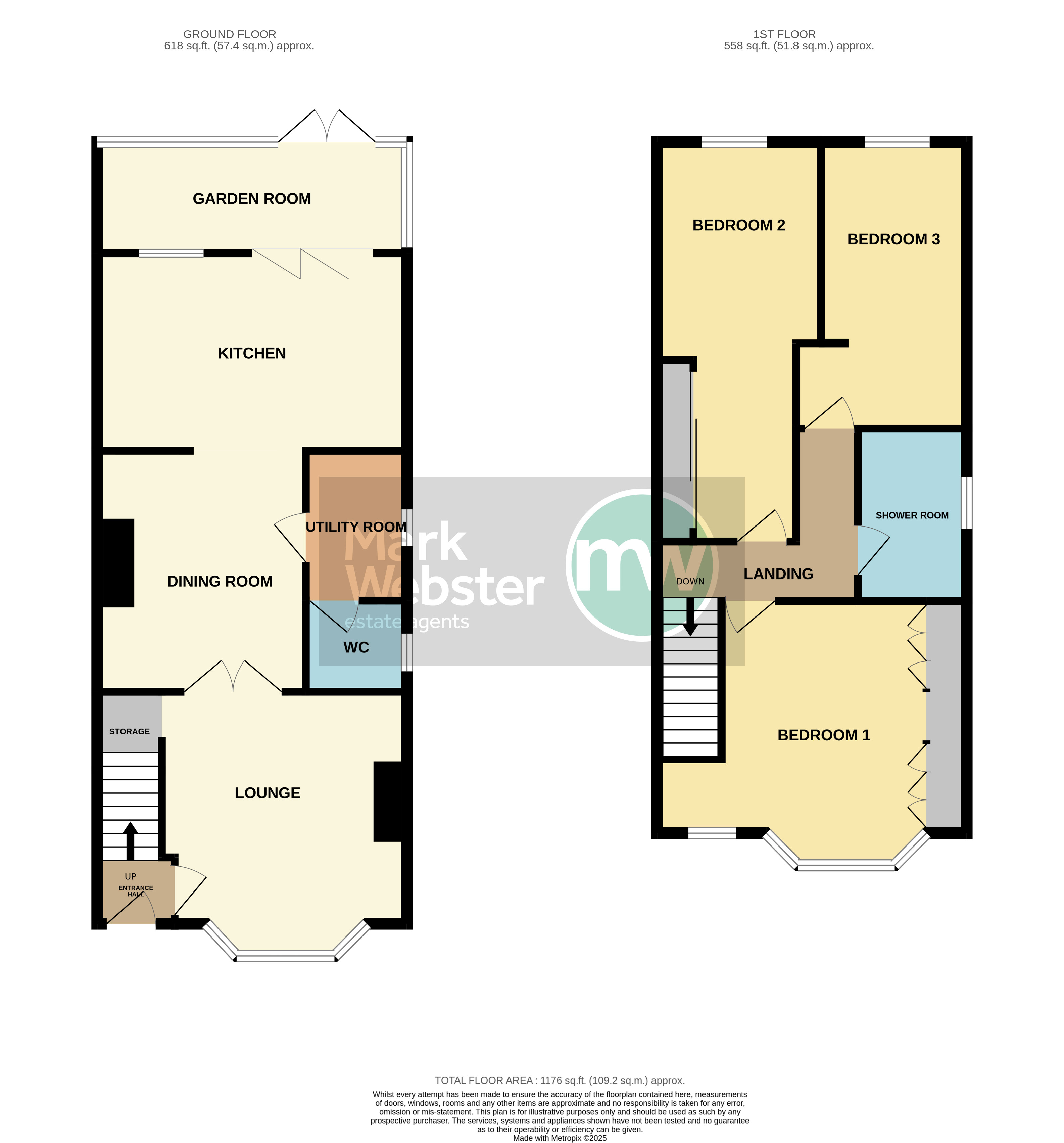 Birmingham Road, Ansley CV10 floorplan