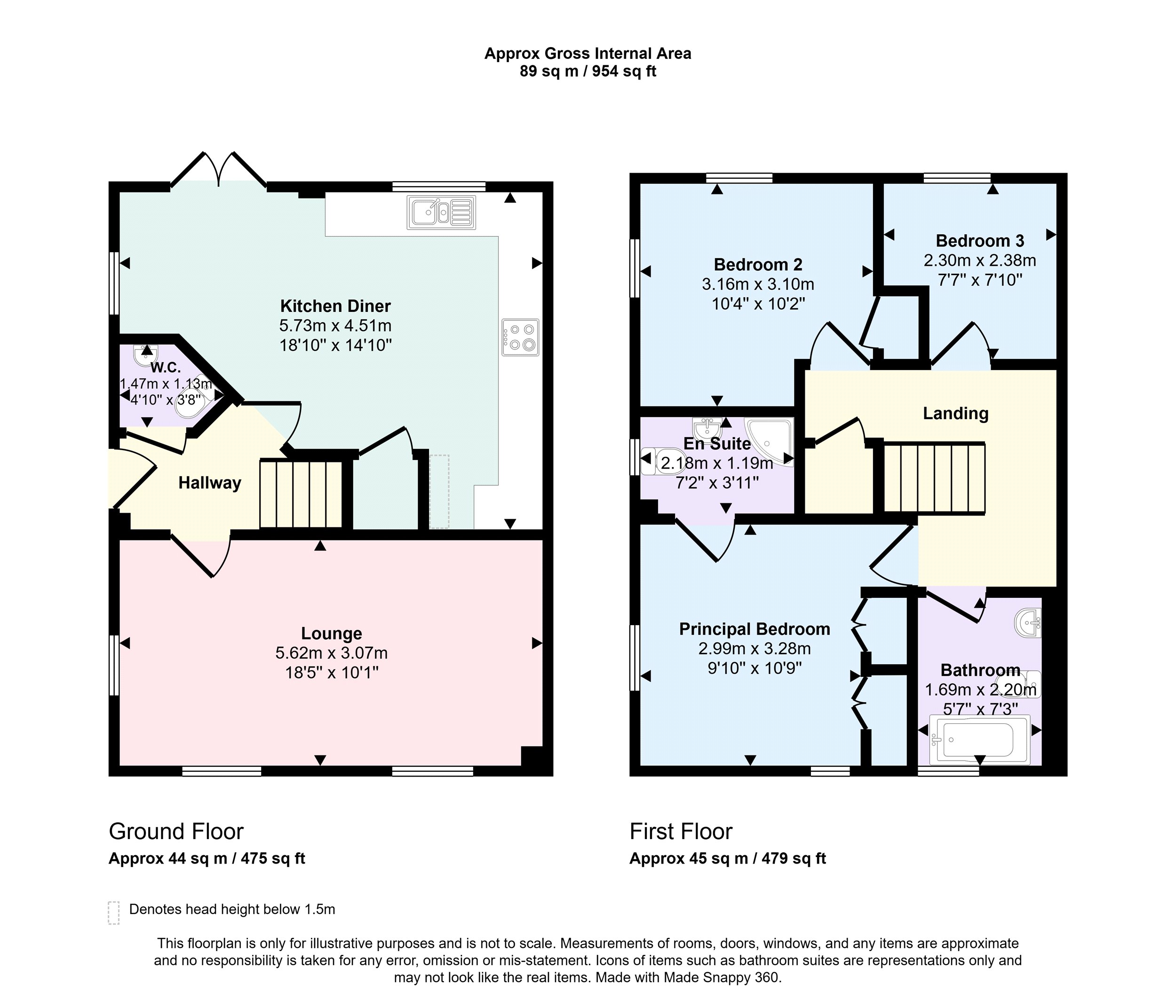 15 Farriers Green, Camelford Cornwall, Cornwall floorplan