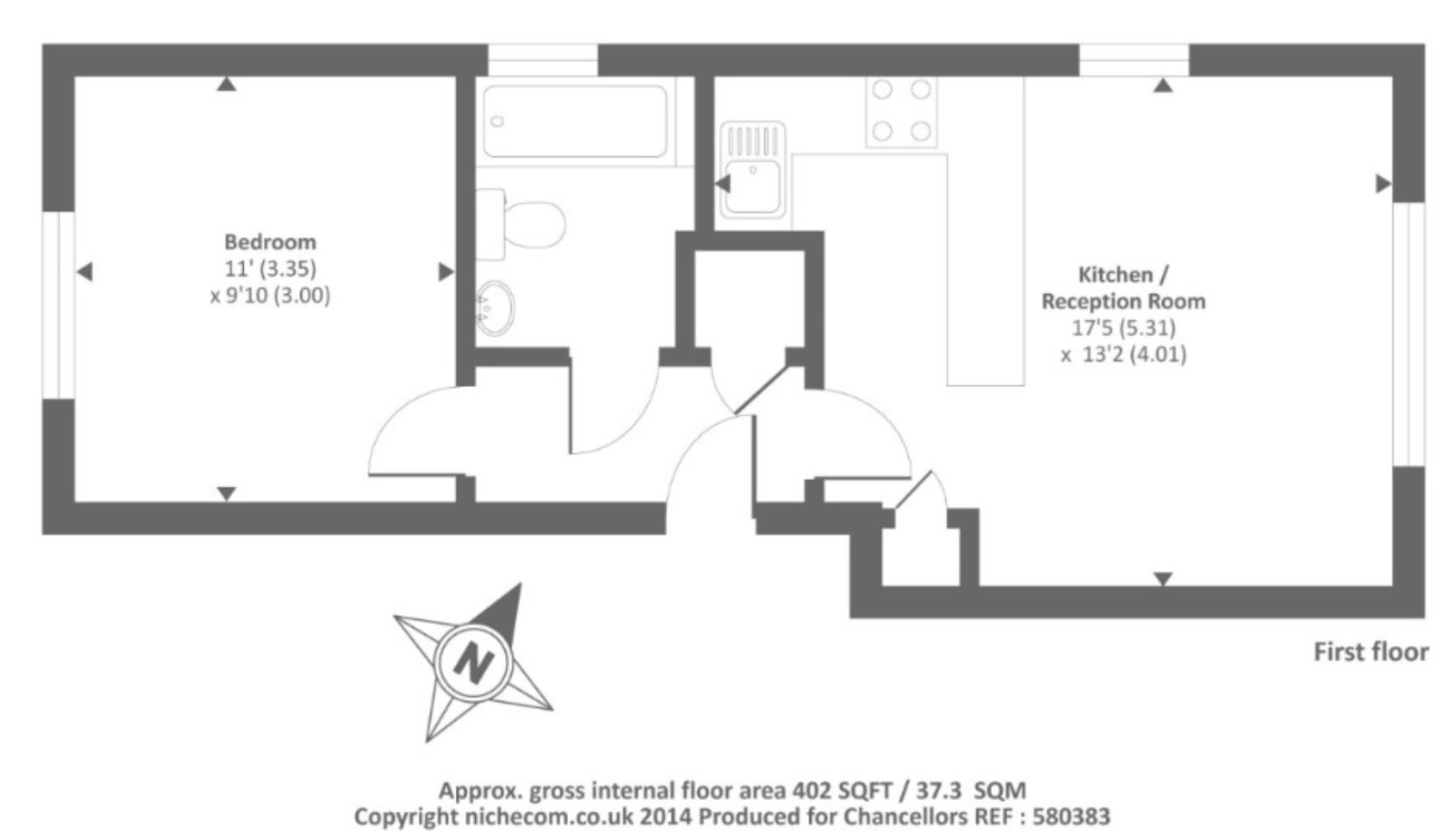 11, Groves Way, Chesham floorplan