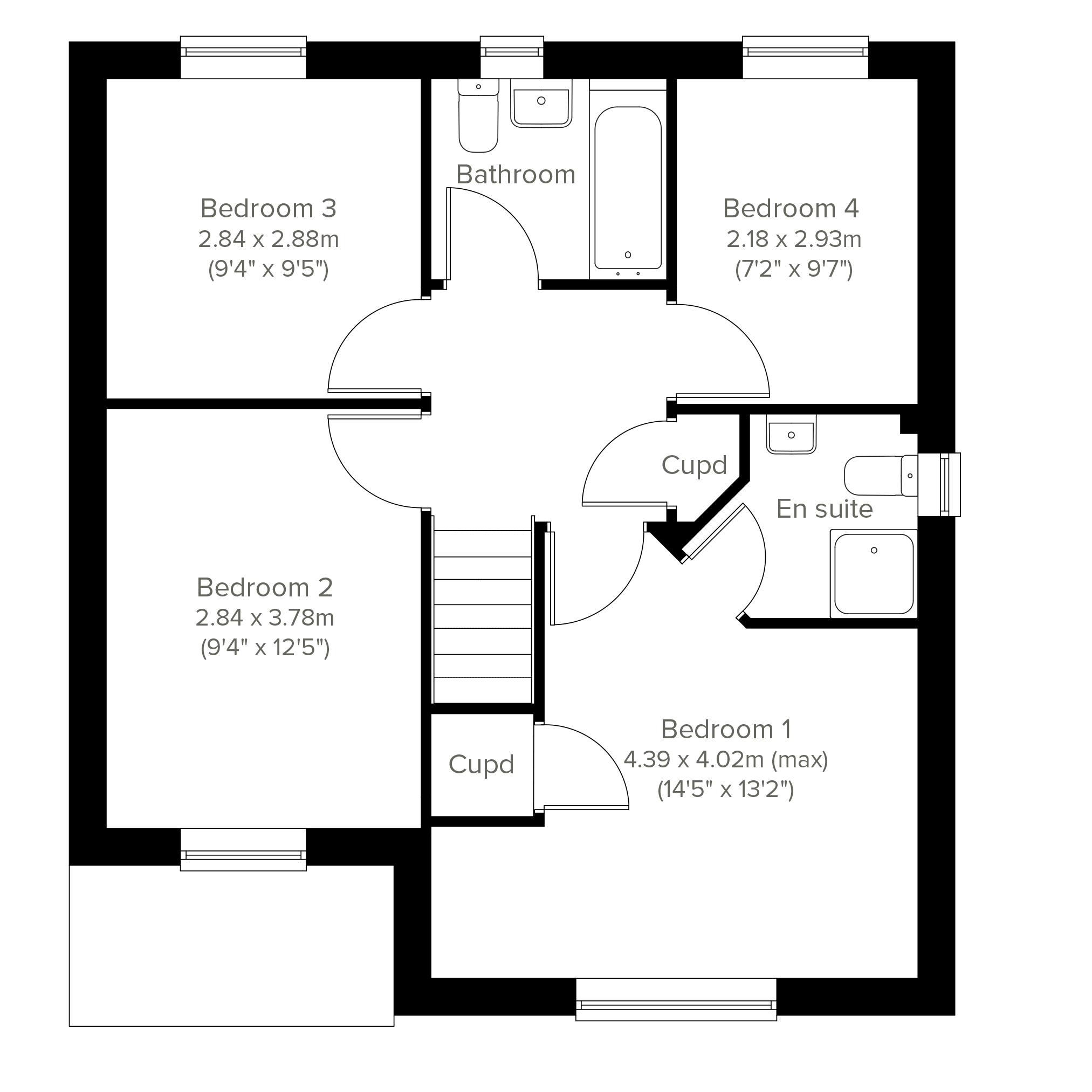 292, Compass Point, Northampton Road, Market Harborough floorplan