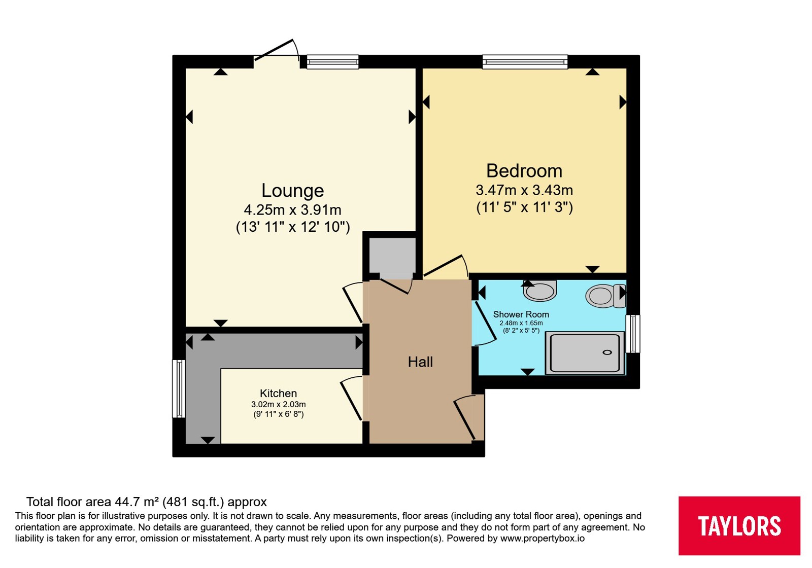 Duncombe Lane, Avon floorplan