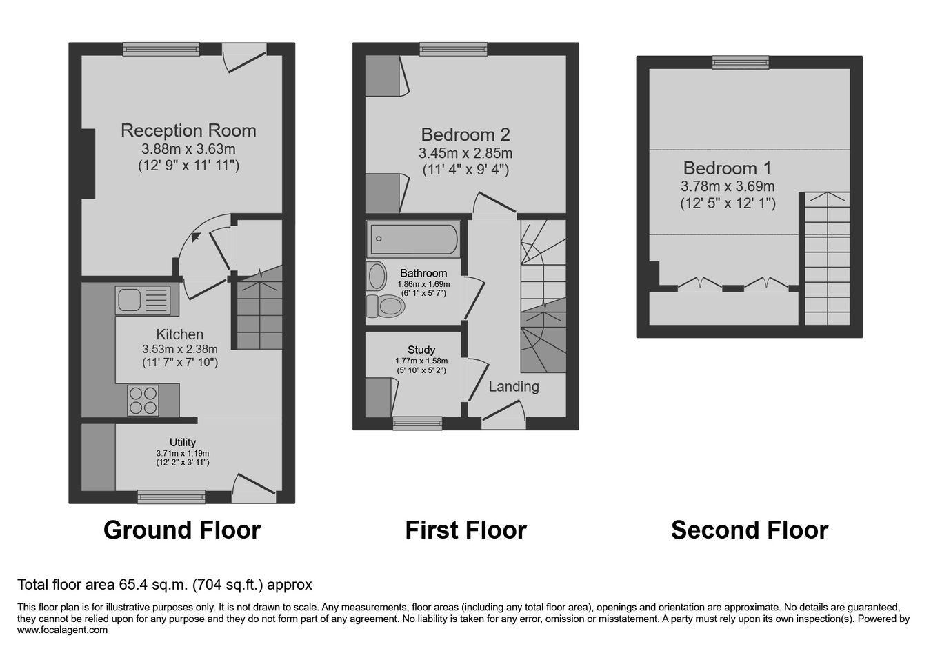 13, Park Street, Hungerford floorplan