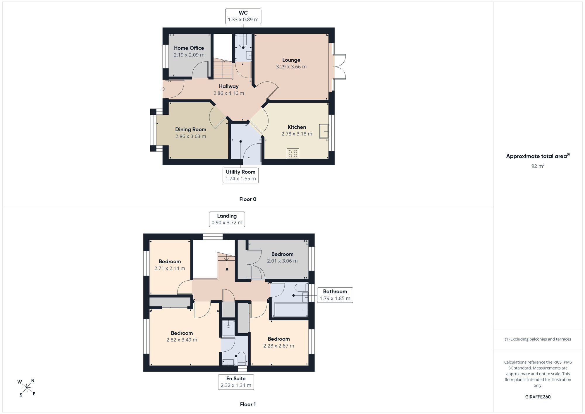 6 Highfield, Blyth floorplan