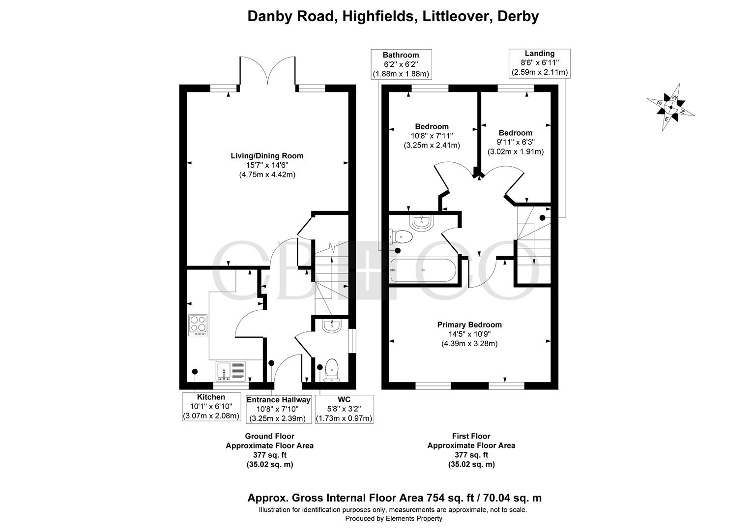 8, Danby Road, Derby floorplan