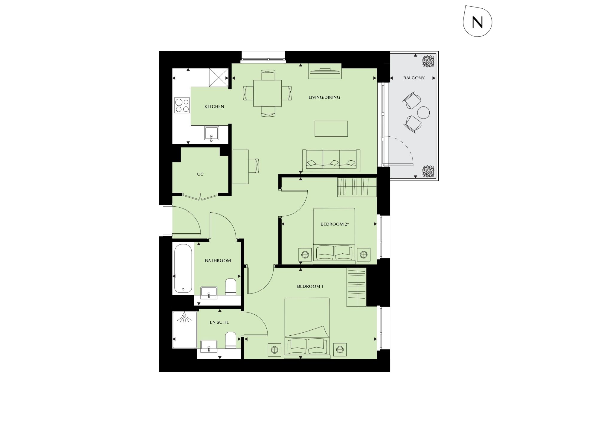 Sales And Marketing Suite, Hargrave Drive, Harrow floorplan