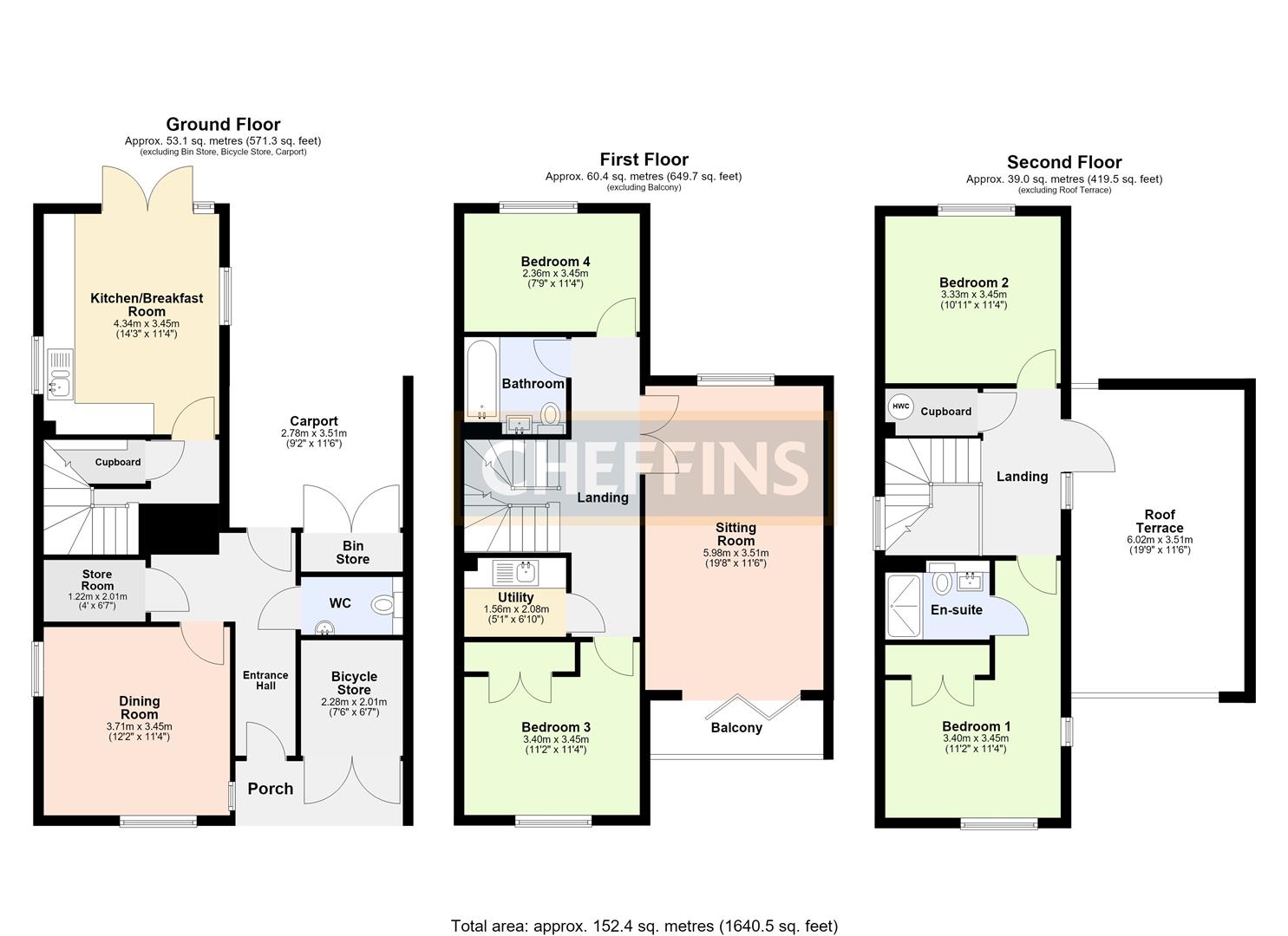 15, Kendale Road, Cambridge floorplan