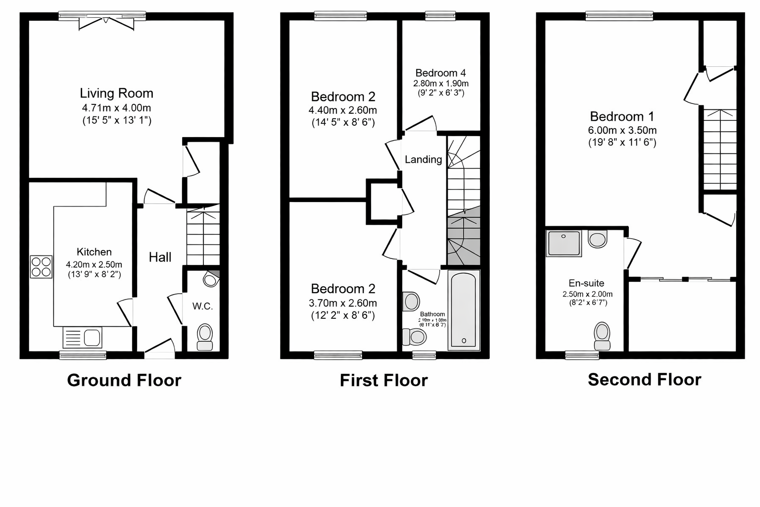 9, Fulton Crescent, Keighley floorplan