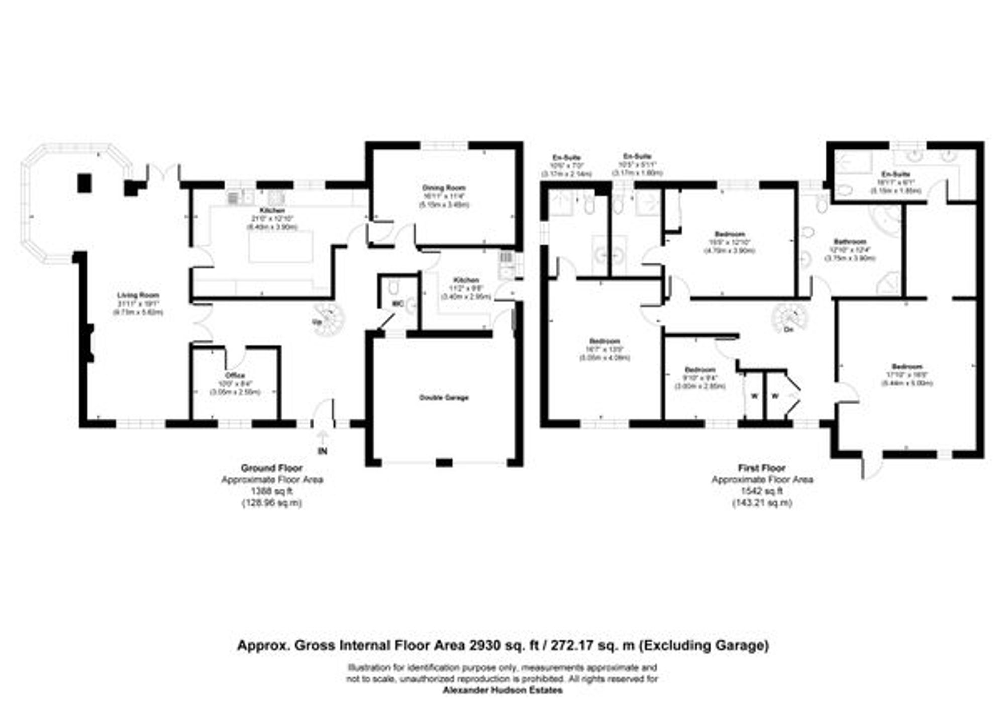 12 Bute Drive, Rowlands Gill floorplan