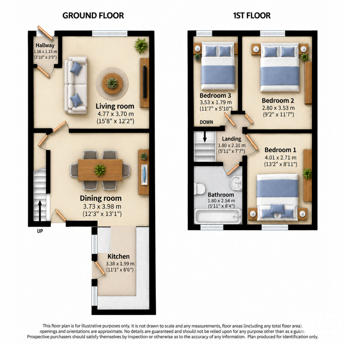 21, Tunbridge Street, Preston floorplan