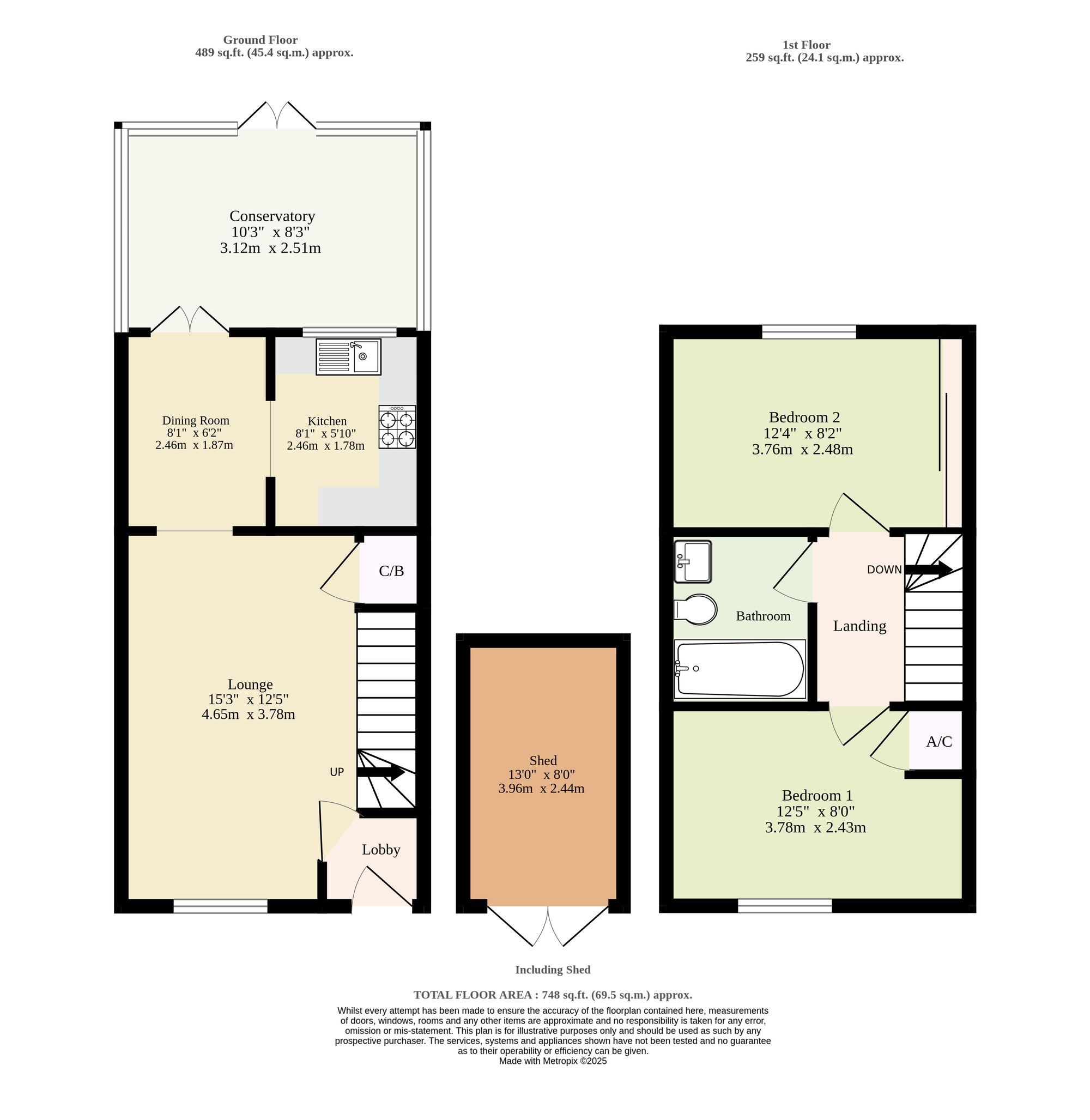30a Heathlands, Swaffham floorplan