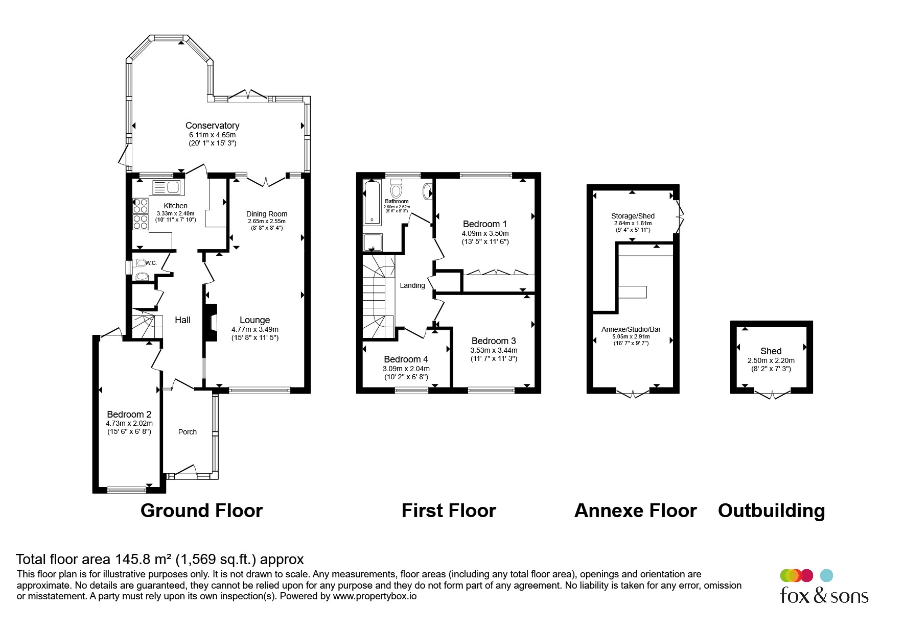 4, Windrush Close, Worthing floorplan