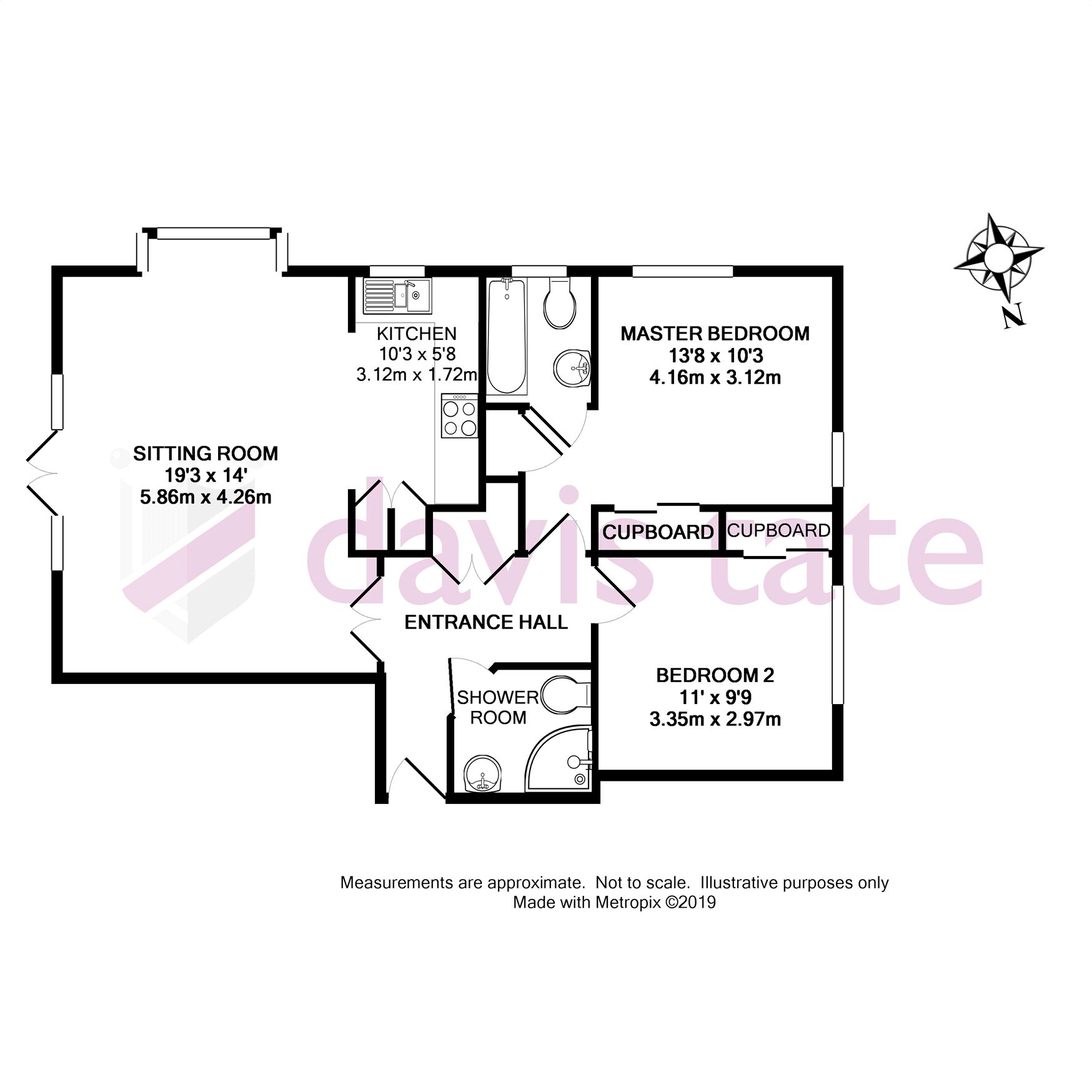 2 Bedrooms Flat for sale in Marsh Place, Reading Road, Pangbourne, Reading RG8