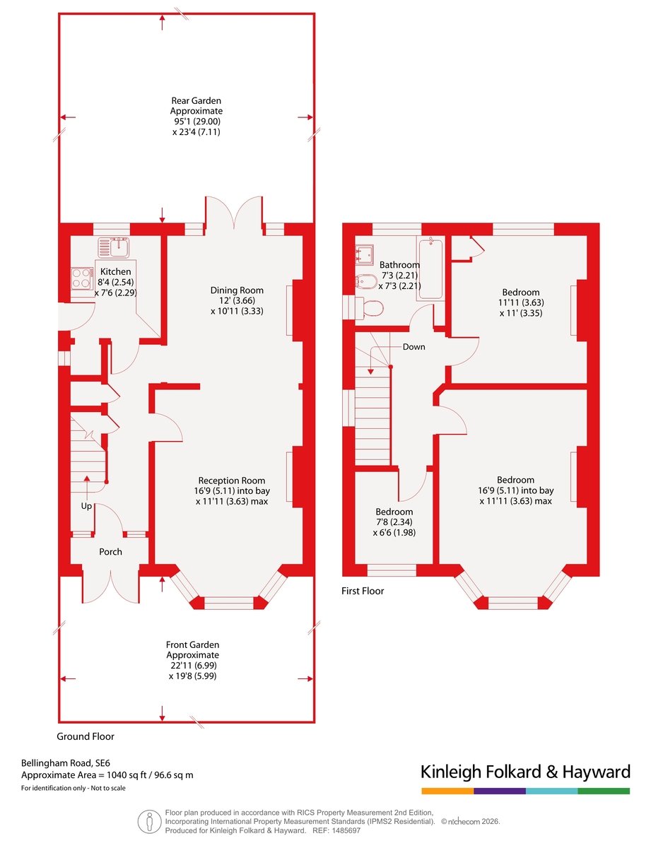 93, Bellingham Road, Catford London floorplan