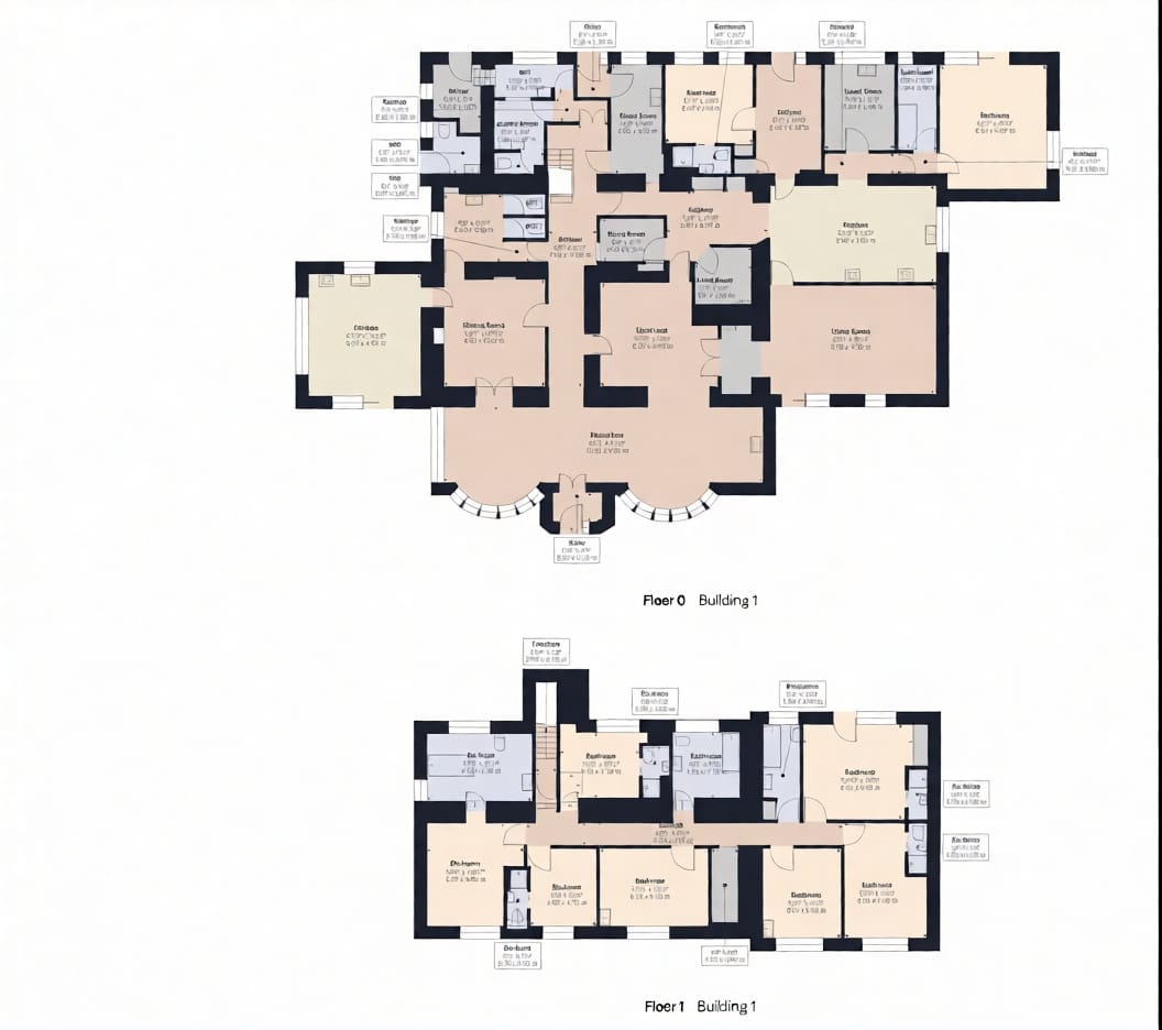 Penrallt Ceibwr & Alltygenlli, Moylegrove, Cardigan floorplan