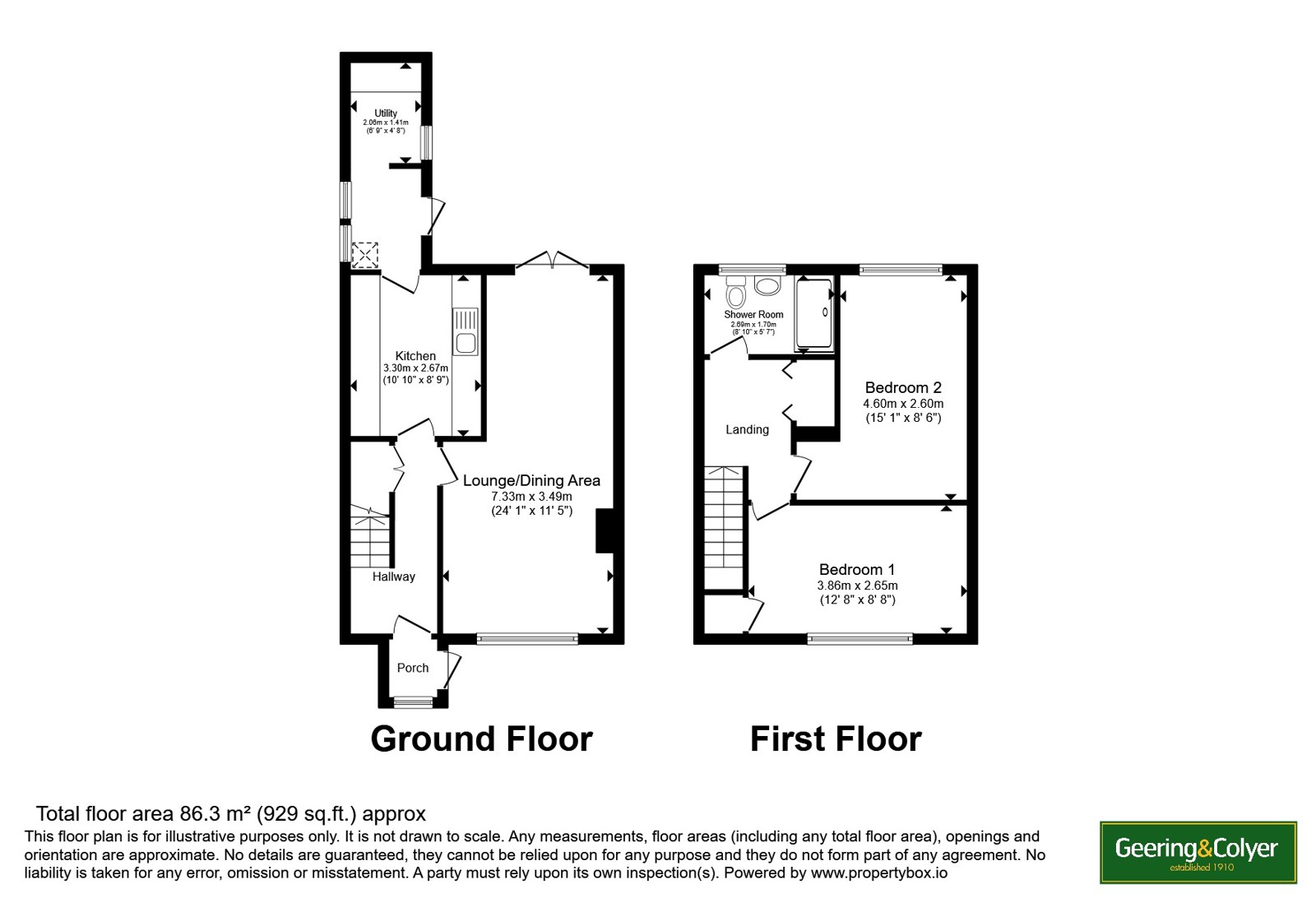 28, Weavers Way, Kent floorplan