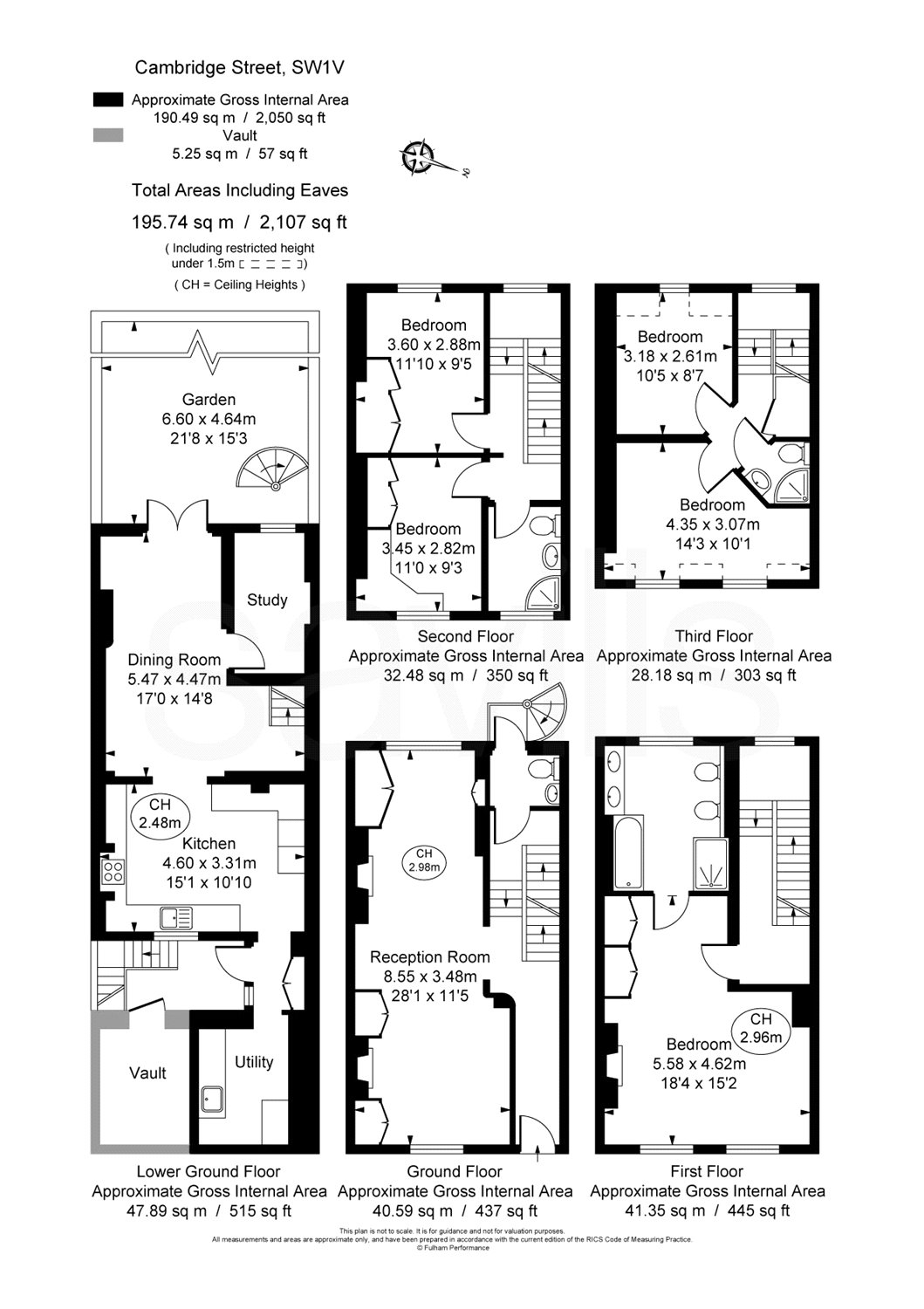 42, Cambridge Street, London floorplan