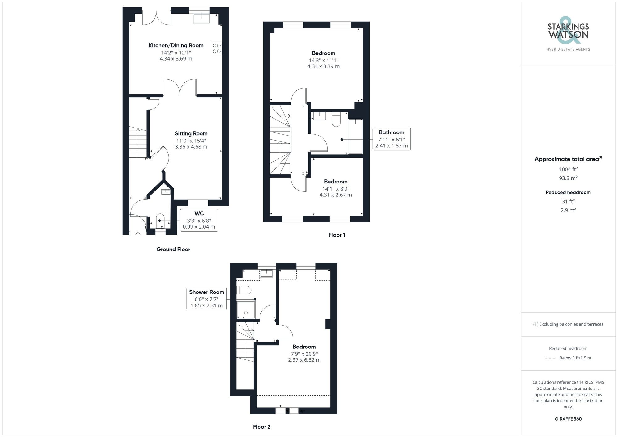 3 Saxon Place, Bungay floorplan