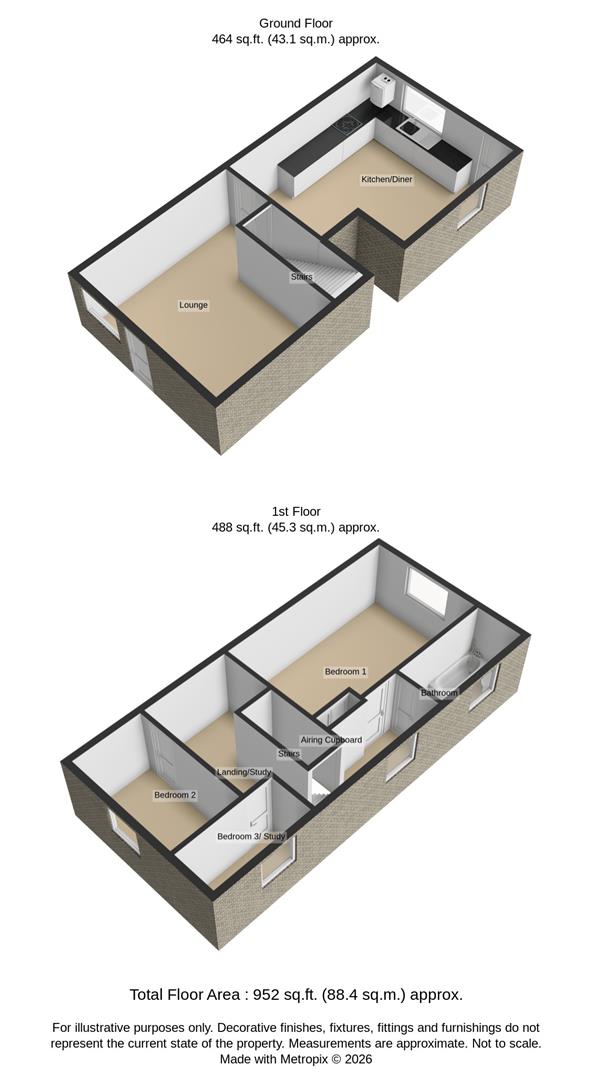 43, High Street, Great Yarmouth floorplan