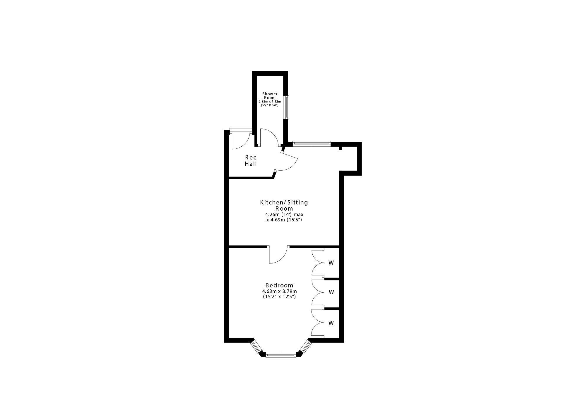 490 Main Street, Falkirk floorplan