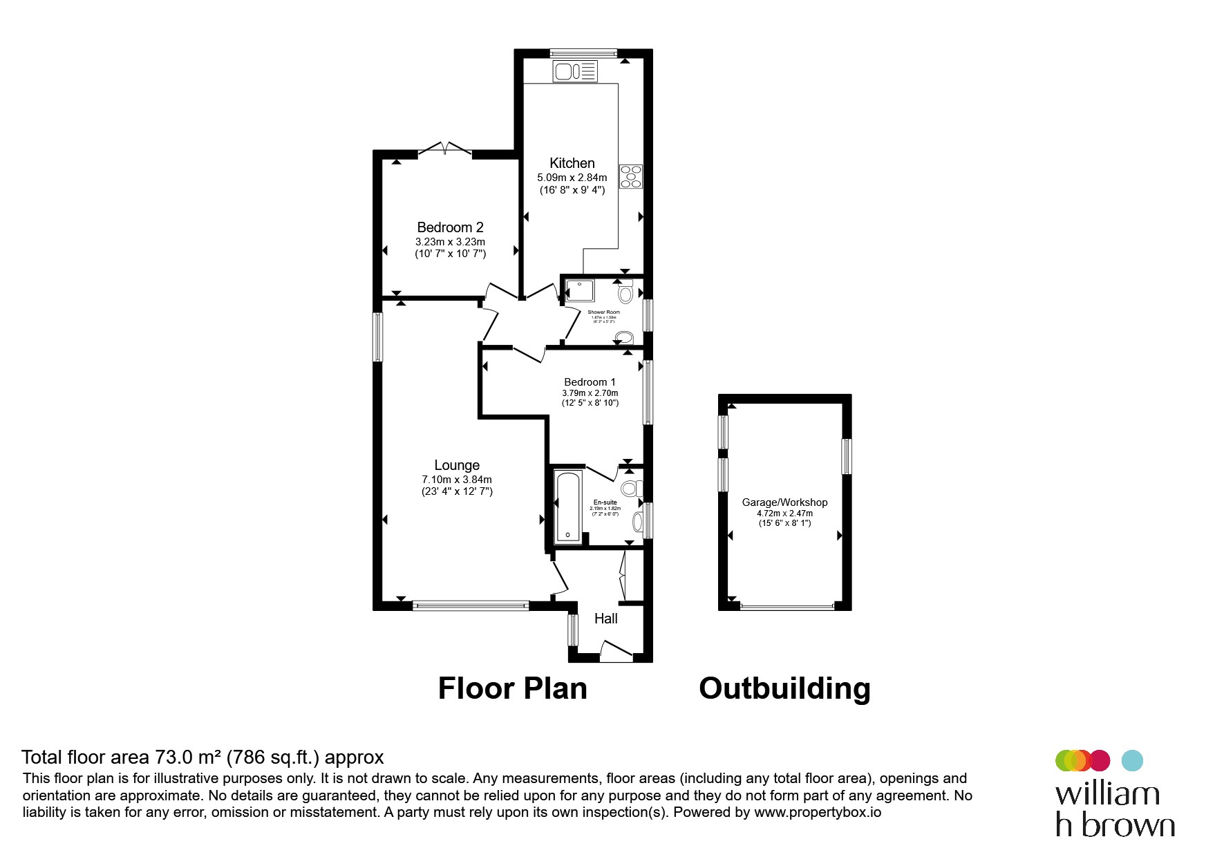 3, Meadow Way, Lowestoft floorplan