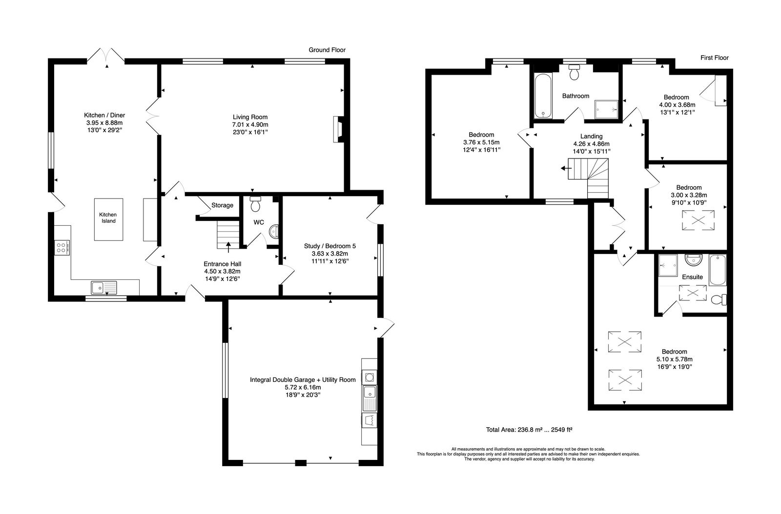 Willowbrook House, 6, Woodhouse Road, Loughborough floorplan