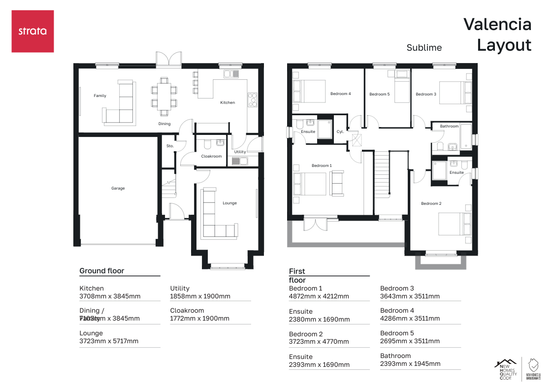 The Valencia,, Sublime, Edenthorpe floorplan