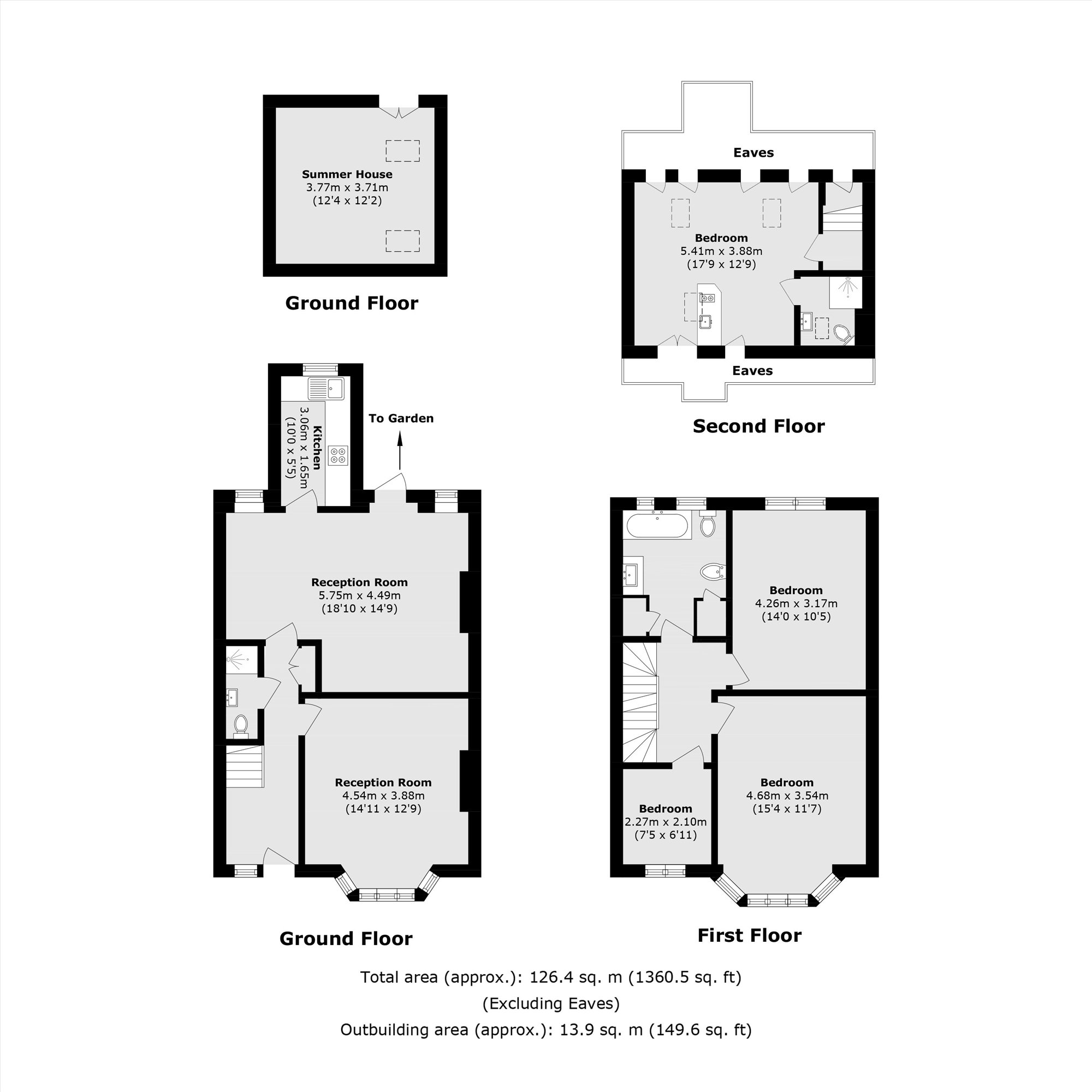 80, Swyncombe Avenue, London floorplan