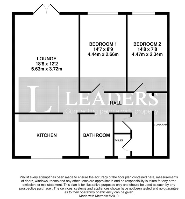 2 Bedrooms Flat for sale in Tintern Close, Eastbourne, East Sussex BN22