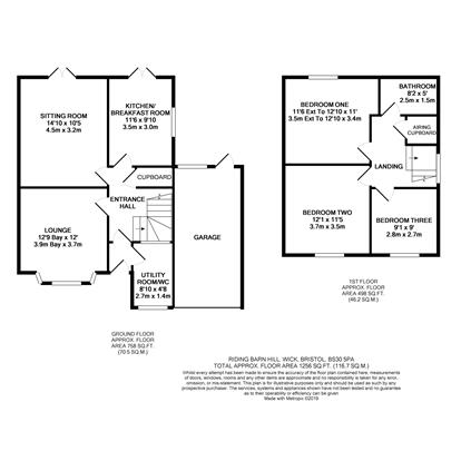 3 Bedrooms Detached house for sale in Riding Barn Hill, Wick, Bristol BS30