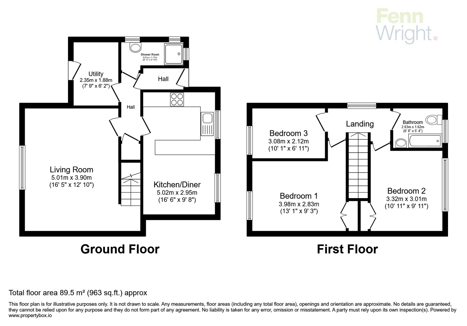 14, Cranworth Close, Woodbridge floorplan