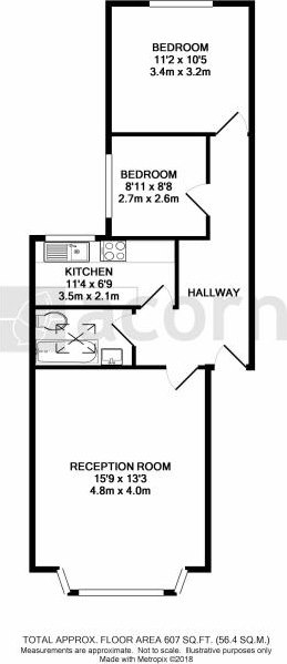 2 Bedrooms Flat to rent in Davenport Road, London SE6