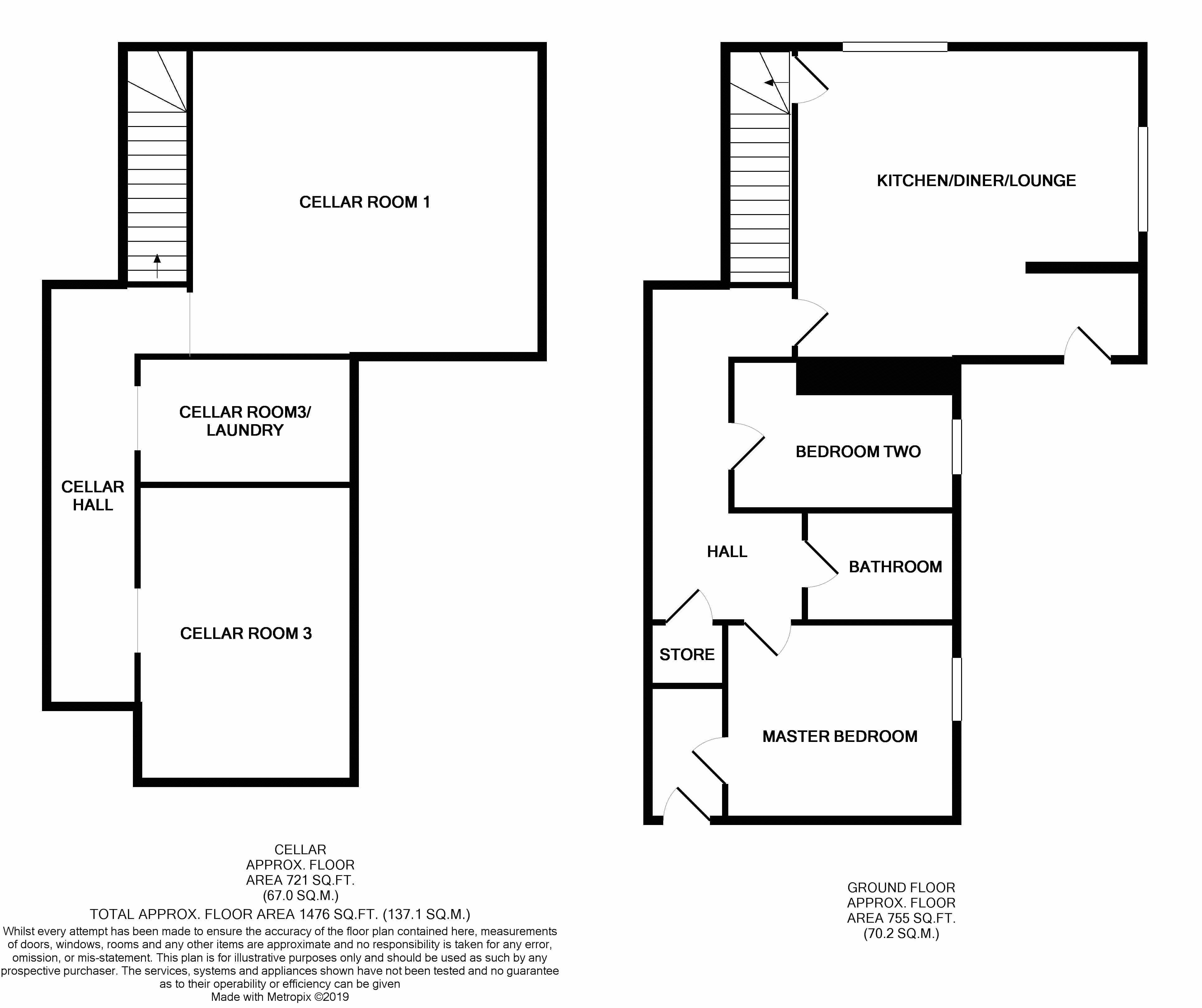 2 Bedrooms Flat for sale in Trent Court, Stone ST15