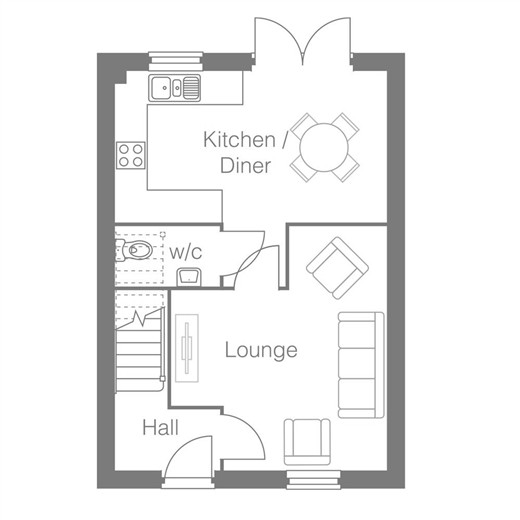 Richmond Park Whitfield, Dover floorplan